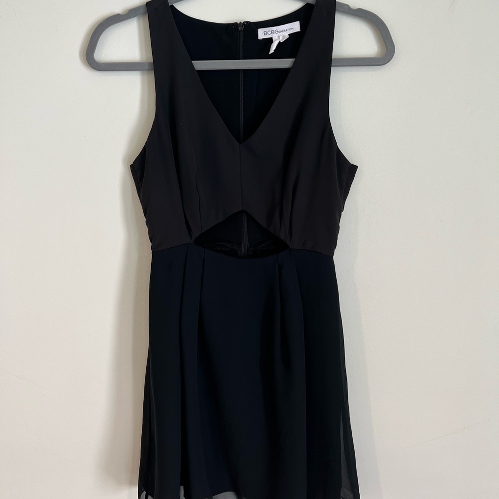 BCBG GENERATION BLACK DRESS SIZE 0, used